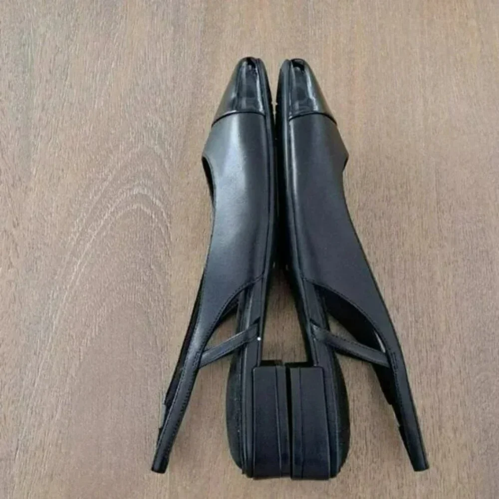 Rockport Sagey Slingback Ballet Flats - Color: Black - Size: 7.5 Wide - Picture 7 of 10